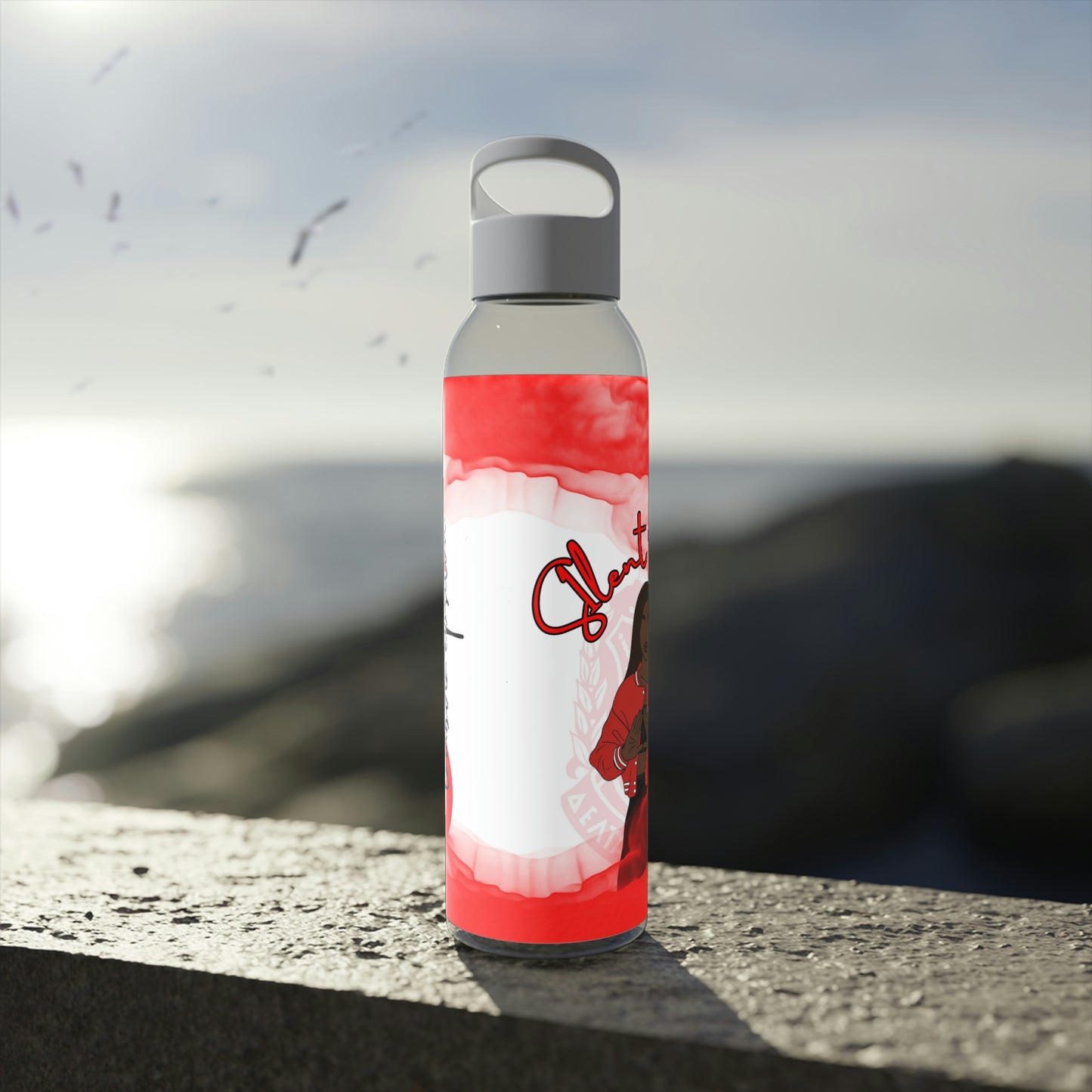 S1lent Shock Sky Water Bottle