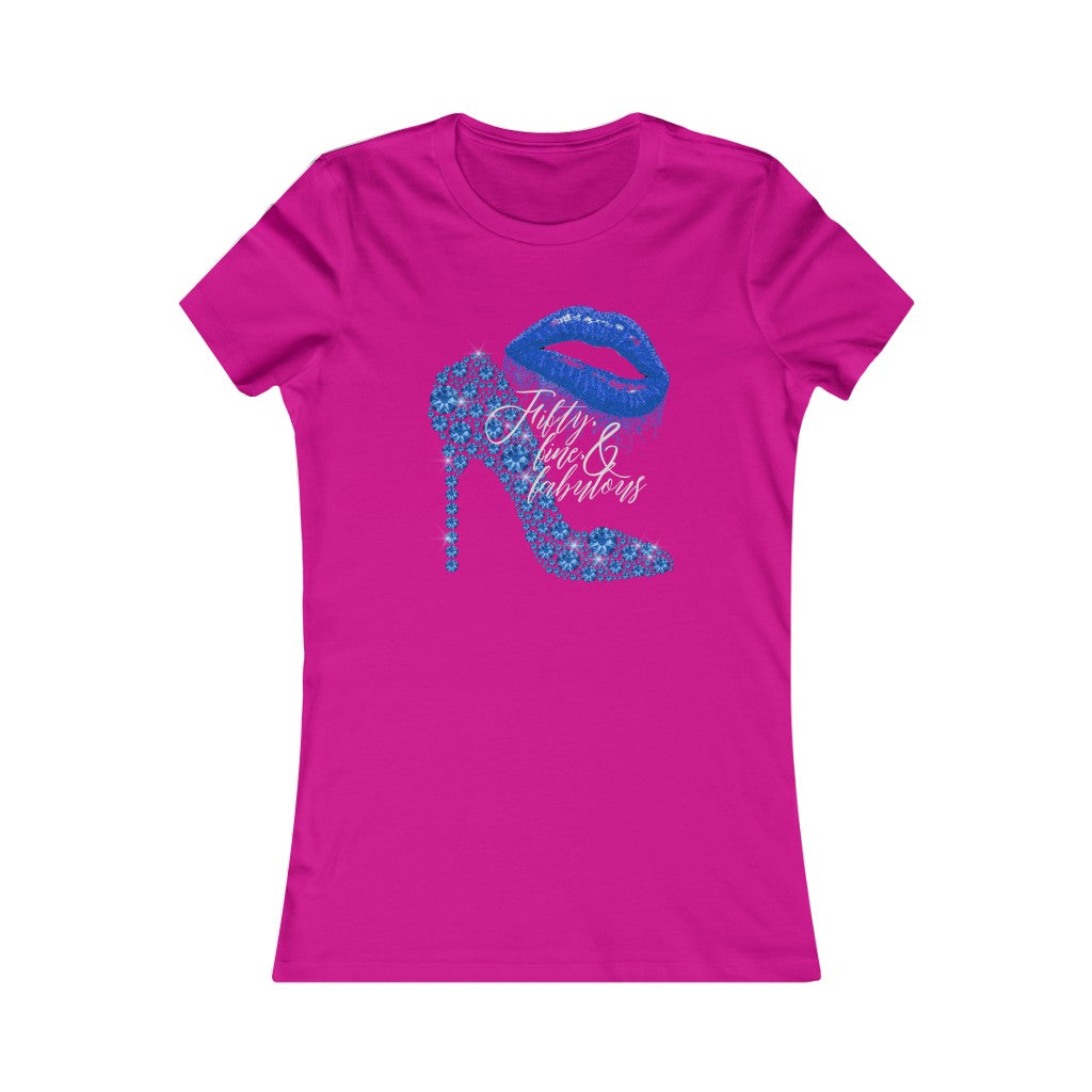 Fifty, Fine, & Fabulous Tee (Women's Slim Fit)