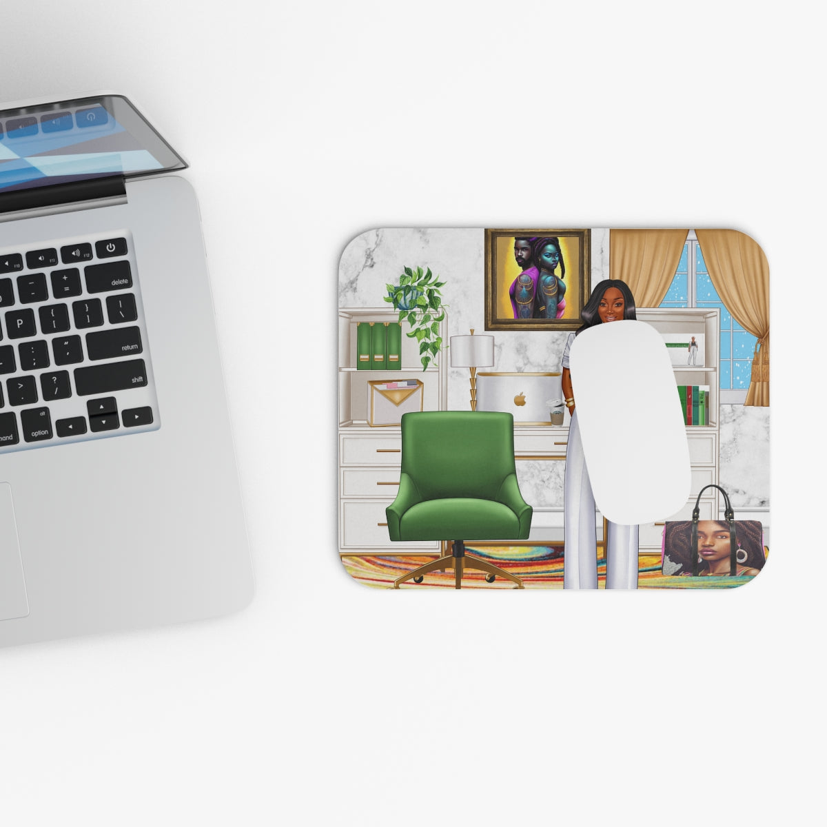 Jackie 4 Mouse Pad (Rectangle)