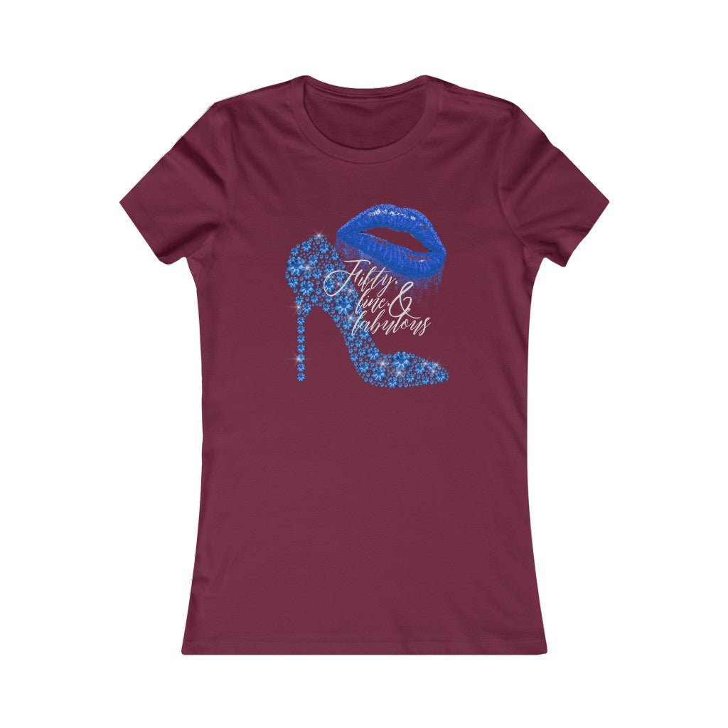 Fifty, Fine, & Fabulous Tee (Women's Slim Fit)