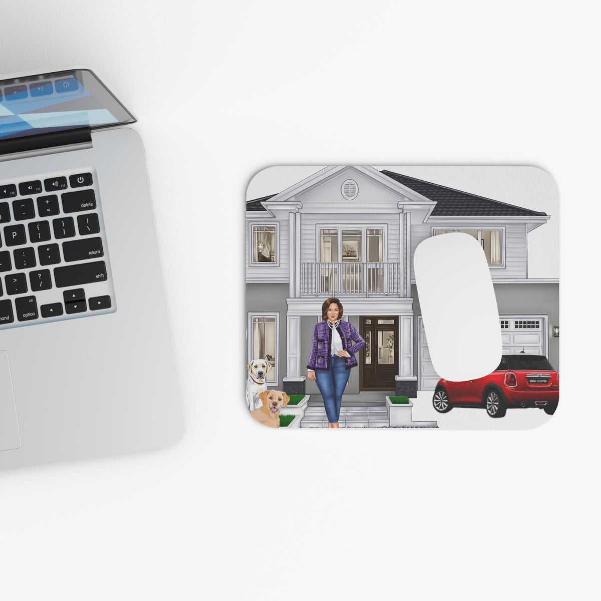 Jackie 7 Mouse Pad (Rectangle)