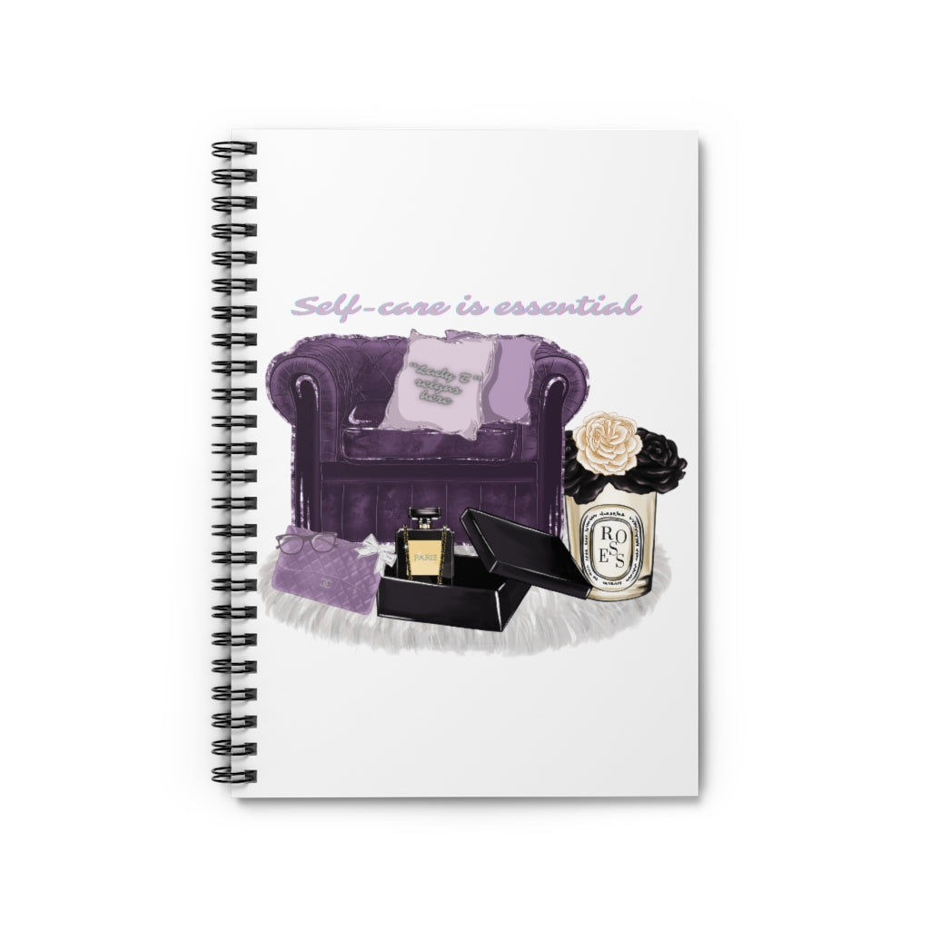 Self-Care Is Essential Spiral Notebook - Ruled Line