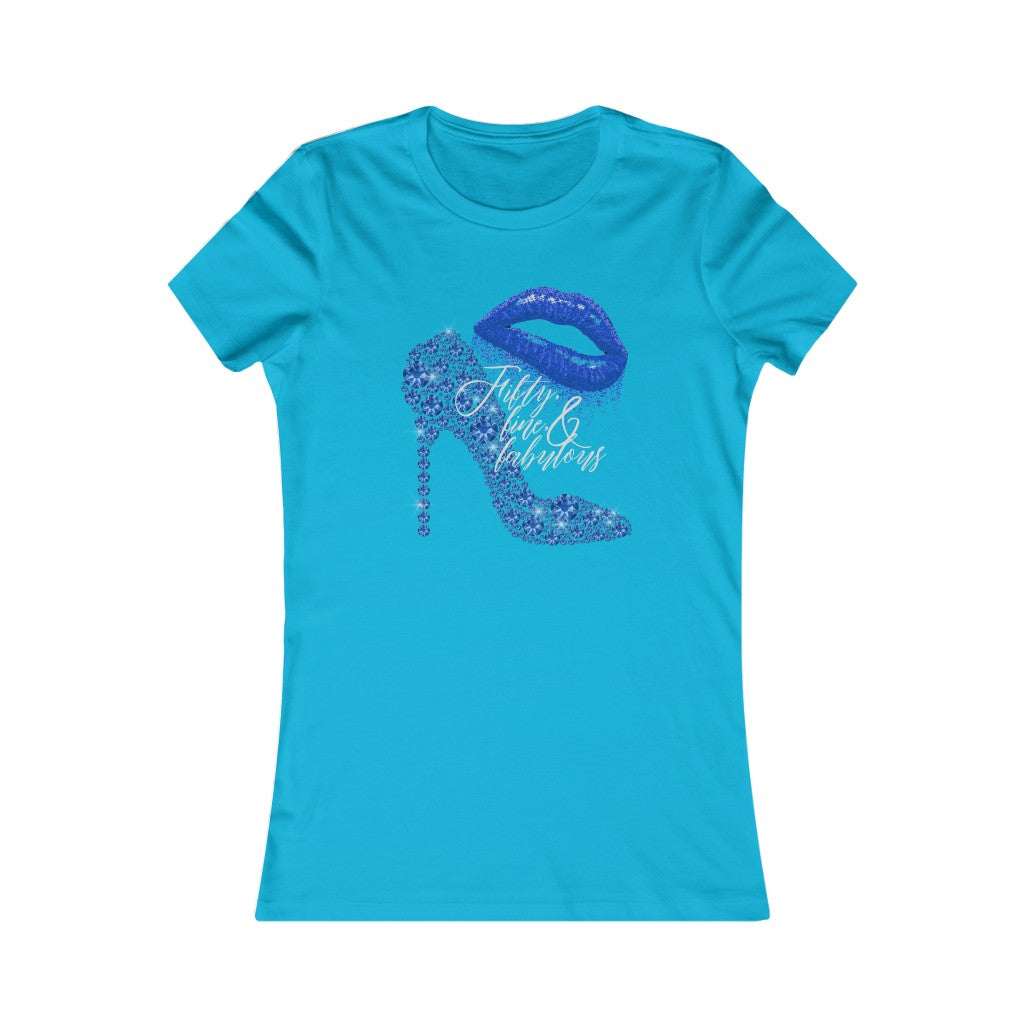 Fifty, Fine, & Fabulous Tee (Women's Slim Fit)