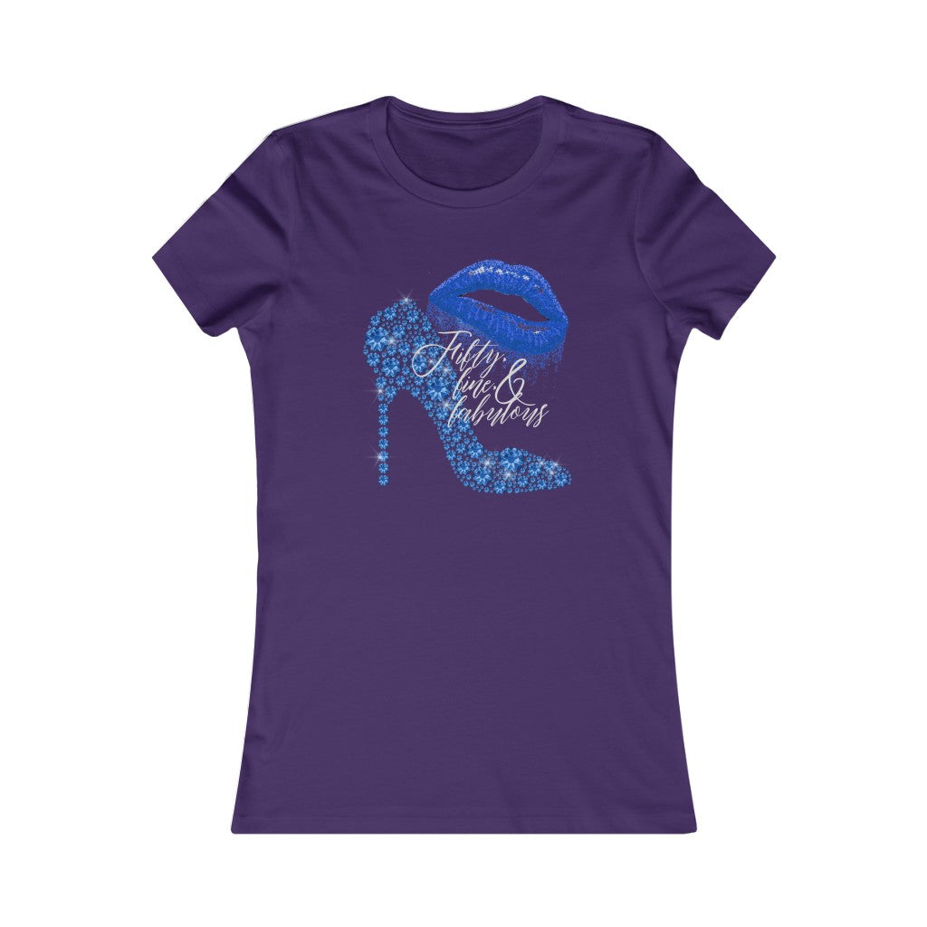 Fifty, Fine, & Fabulous Tee (Women's Slim Fit)