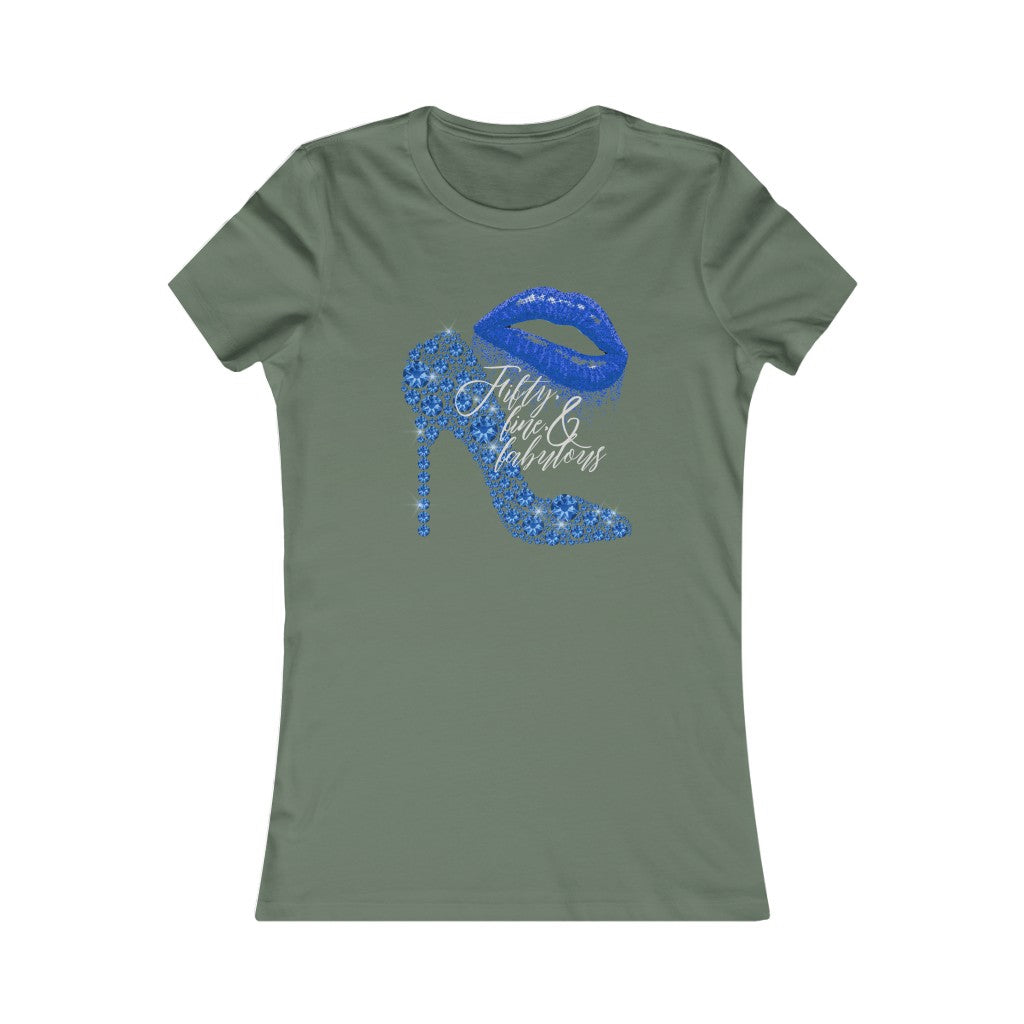Fifty, Fine, & Fabulous Tee (Women's Slim Fit)
