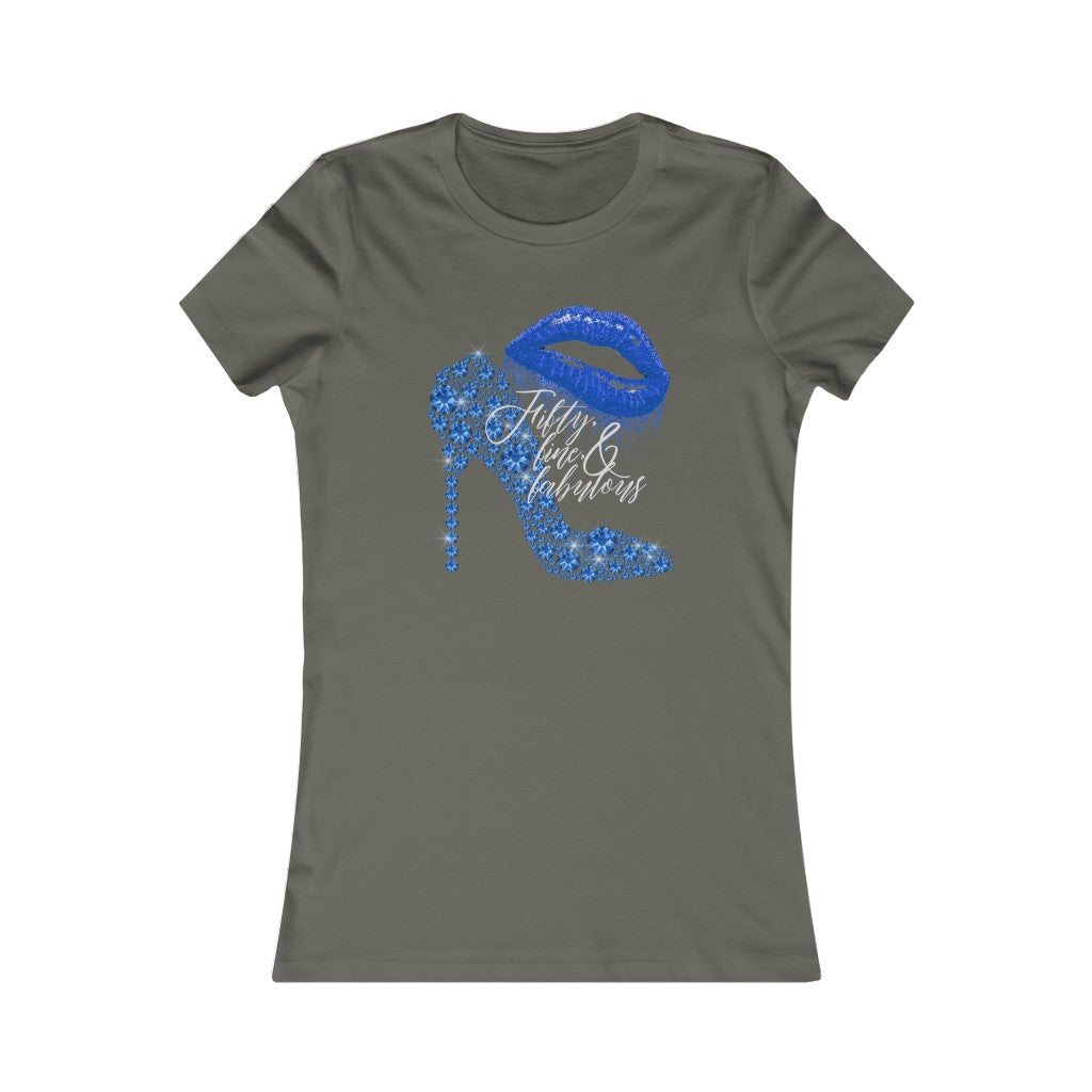 Fifty, Fine, & Fabulous Tee (Women's Slim Fit)