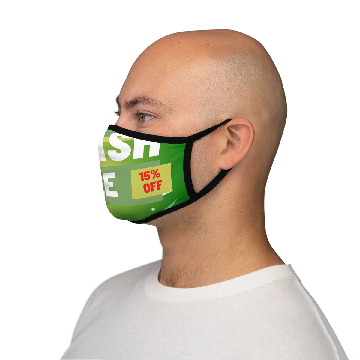 sample Fitted Polyester Face Mask