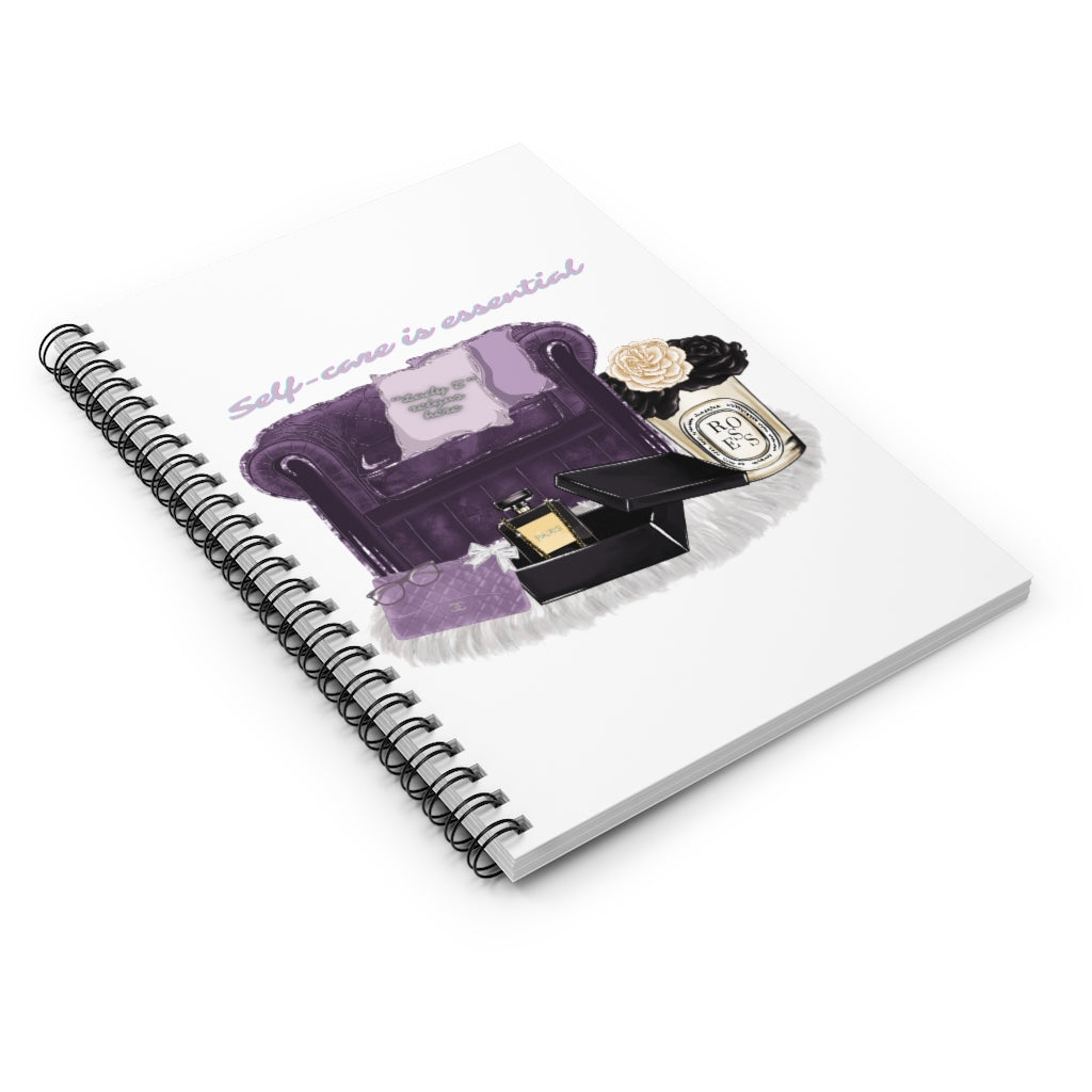 Self-Care Is Essential Spiral Notebook - Ruled Line