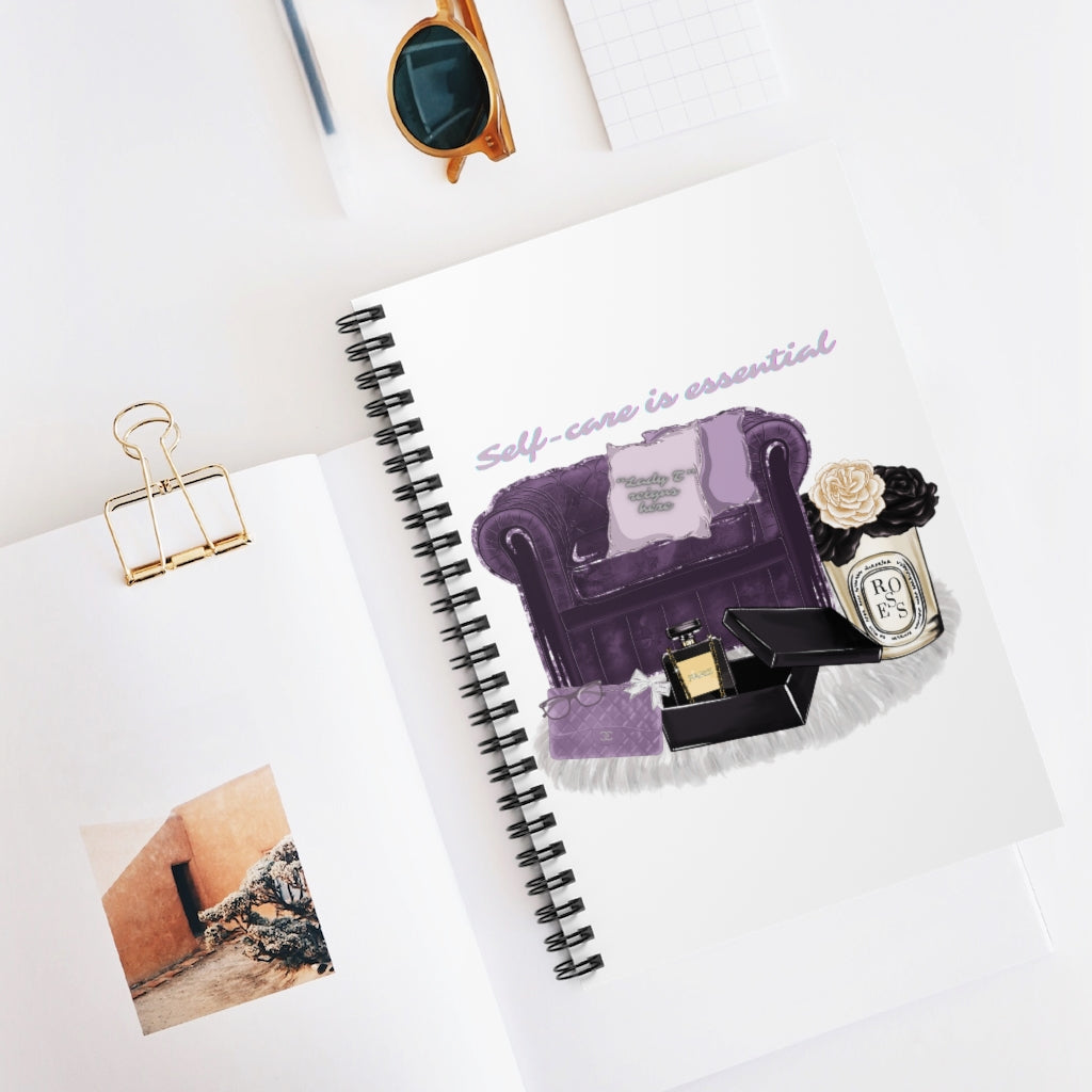 Self-Care Is Essential Spiral Notebook - Ruled Line
