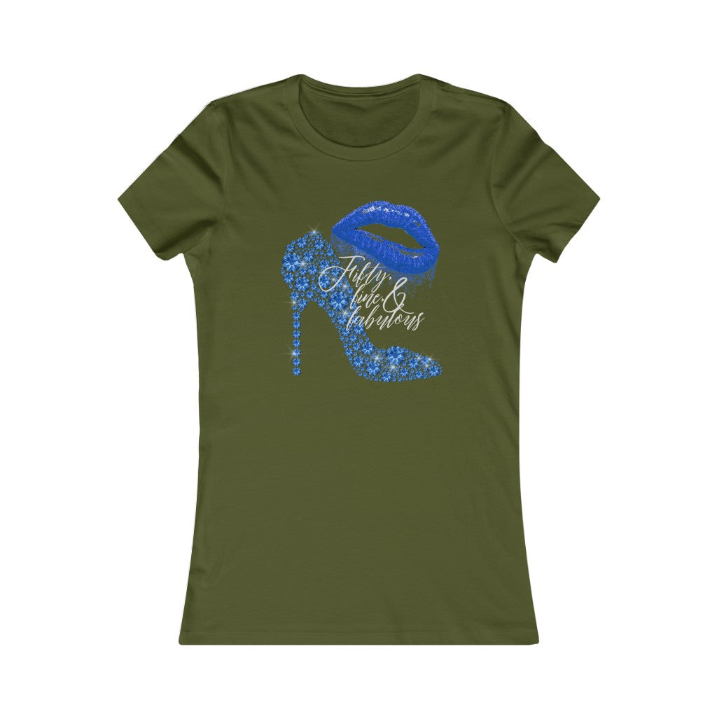 Fifty, Fine, & Fabulous Tee (Women's Slim Fit)