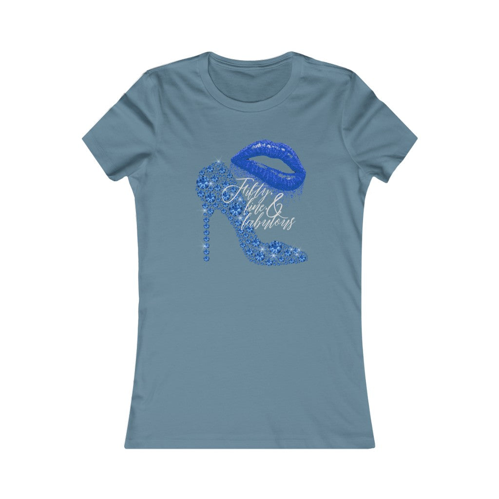 Fifty, Fine, & Fabulous Tee (Women's Slim Fit)