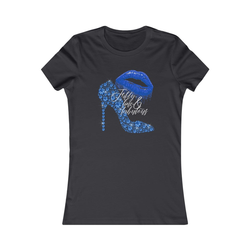 Fifty, Fine, & Fabulous Tee (Women's Slim Fit)