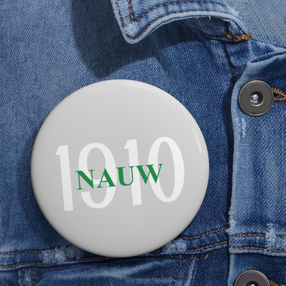 N.A.U.W.: 1910 Custom Pin Buttons