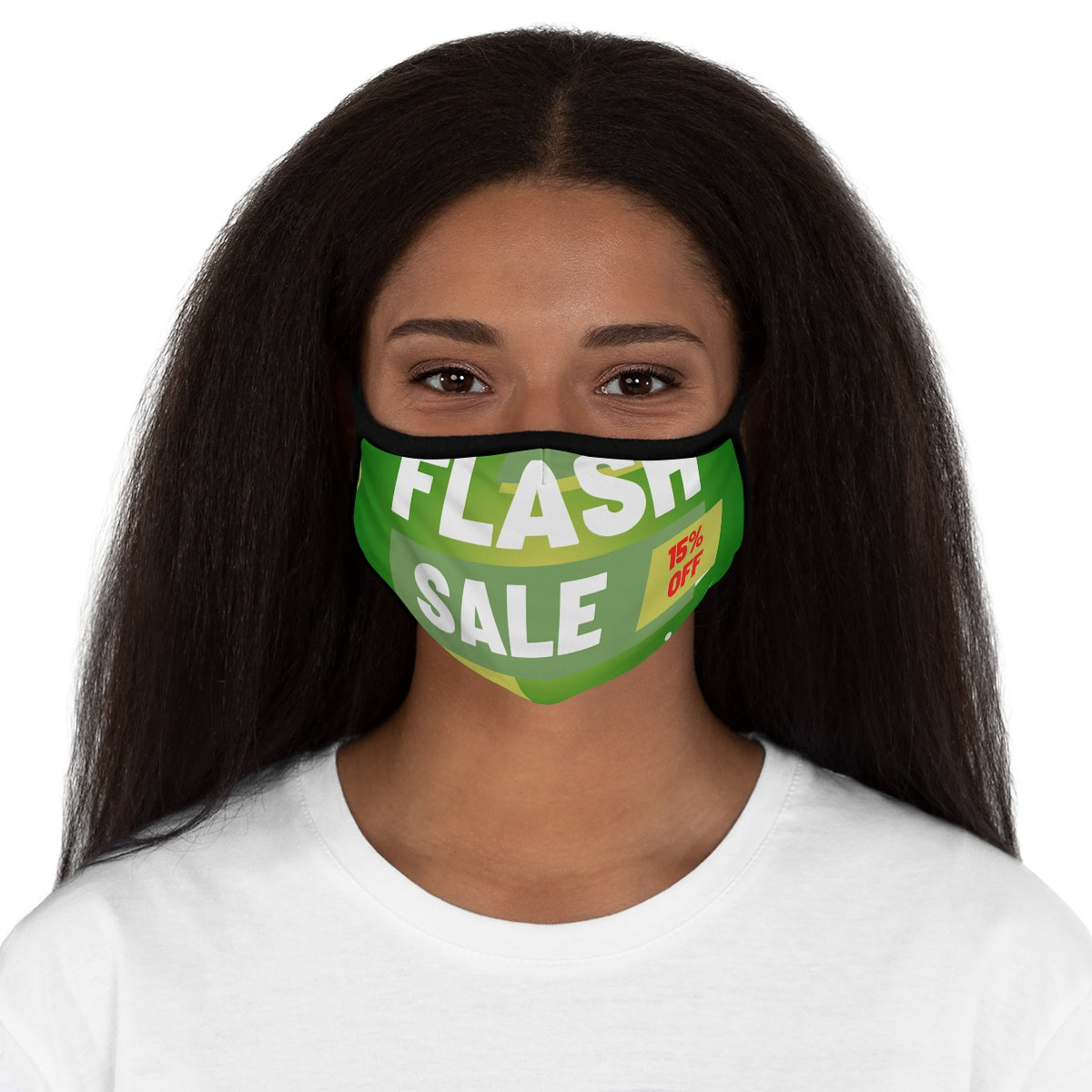 sample Fitted Polyester Face Mask