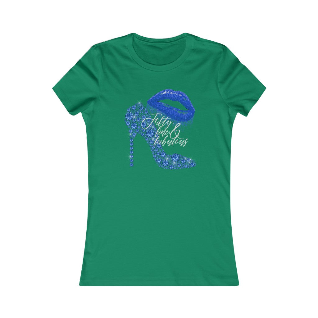 Fifty, Fine, & Fabulous Tee (Women's Slim Fit)