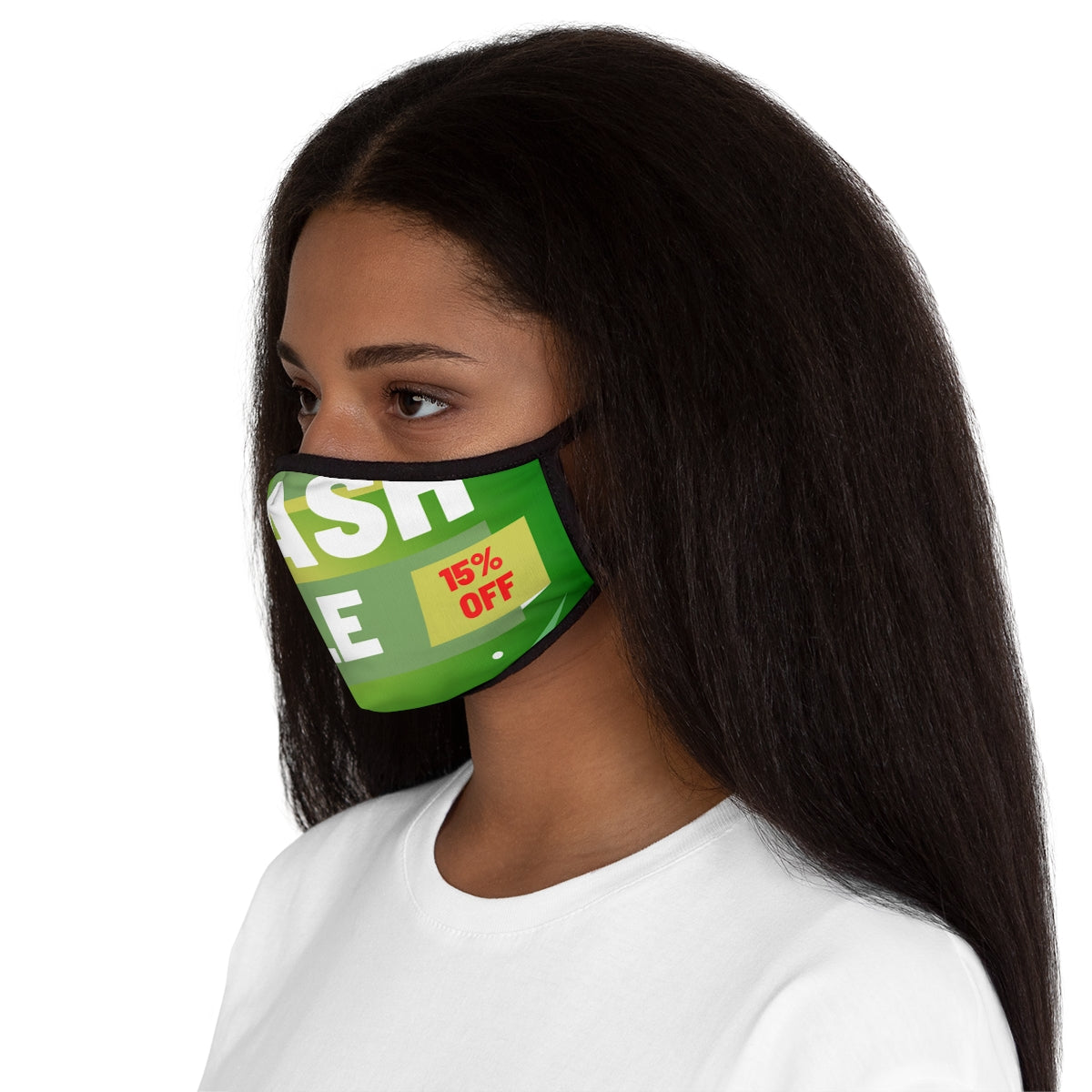 sample Fitted Polyester Face Mask