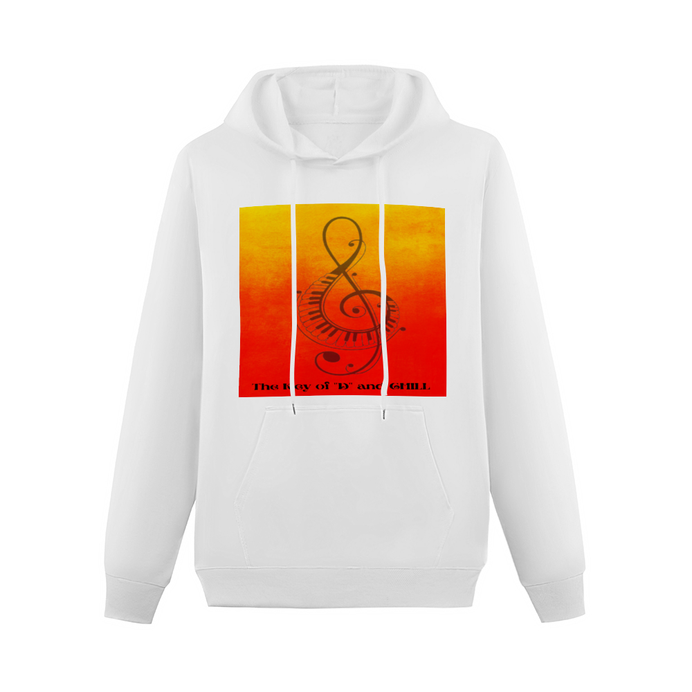In the Key Of "D" Hoodie with Pocket Sweater for Men