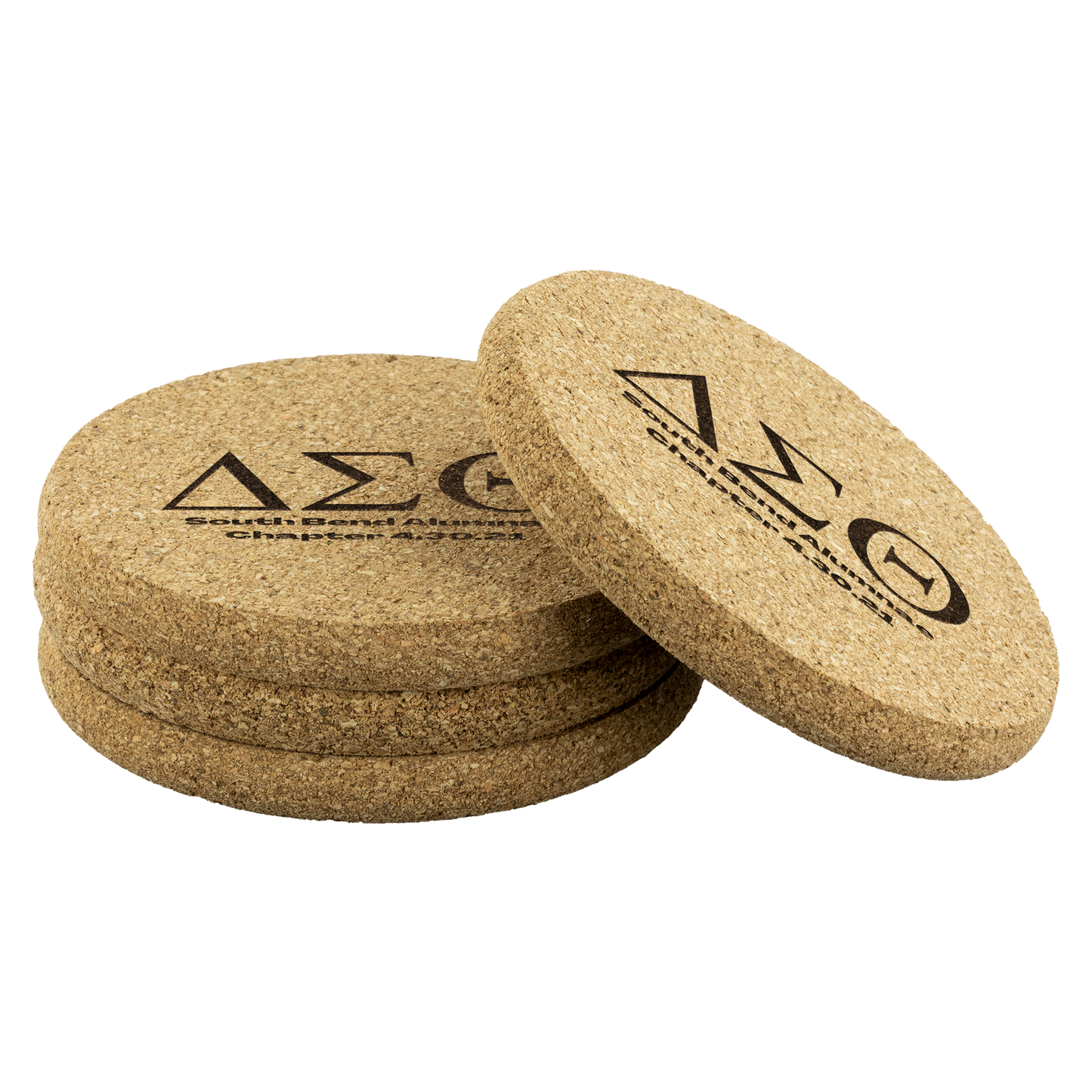 DST SB Alumnae Cork Coasters