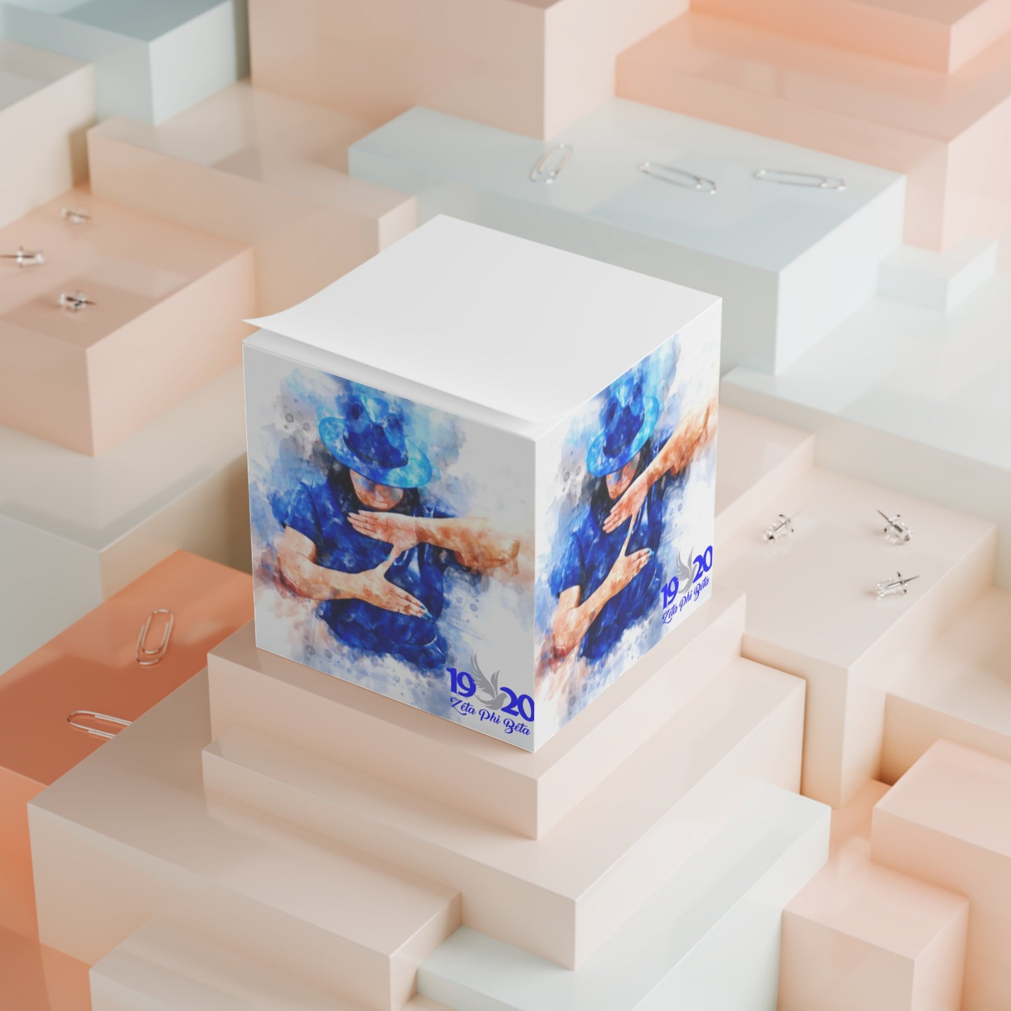 Finer Woman Note Cube