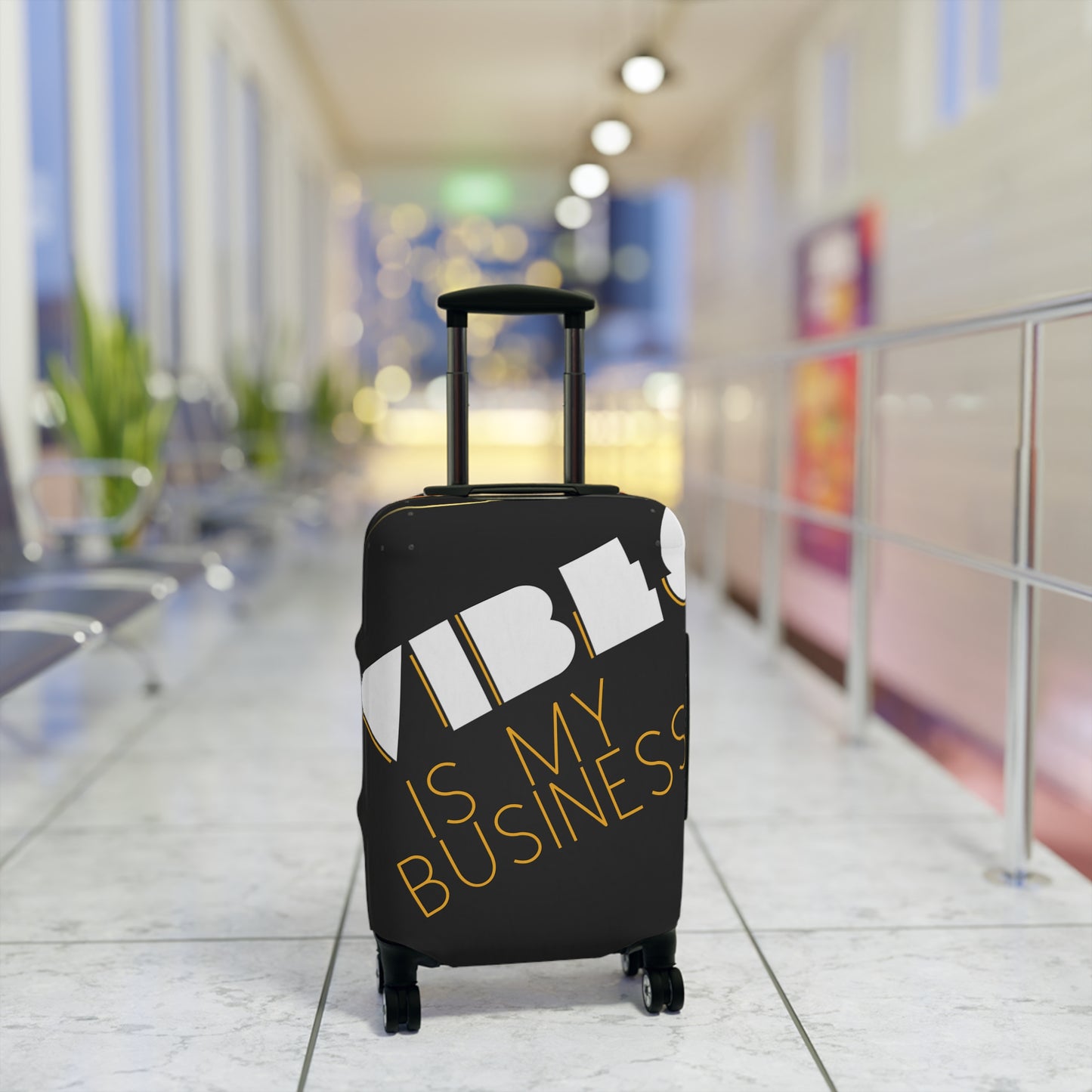 Vibes is My Business Luggage Cover