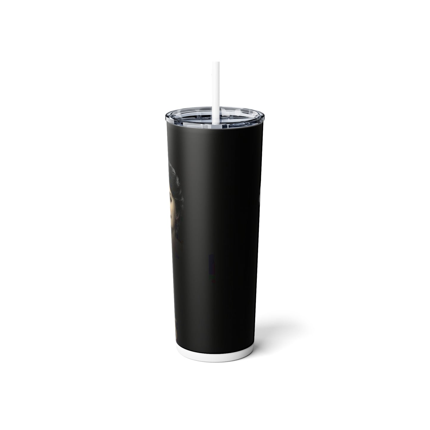 GG's (Queen) Skinny Steel Tumbler with Straw, 20oz