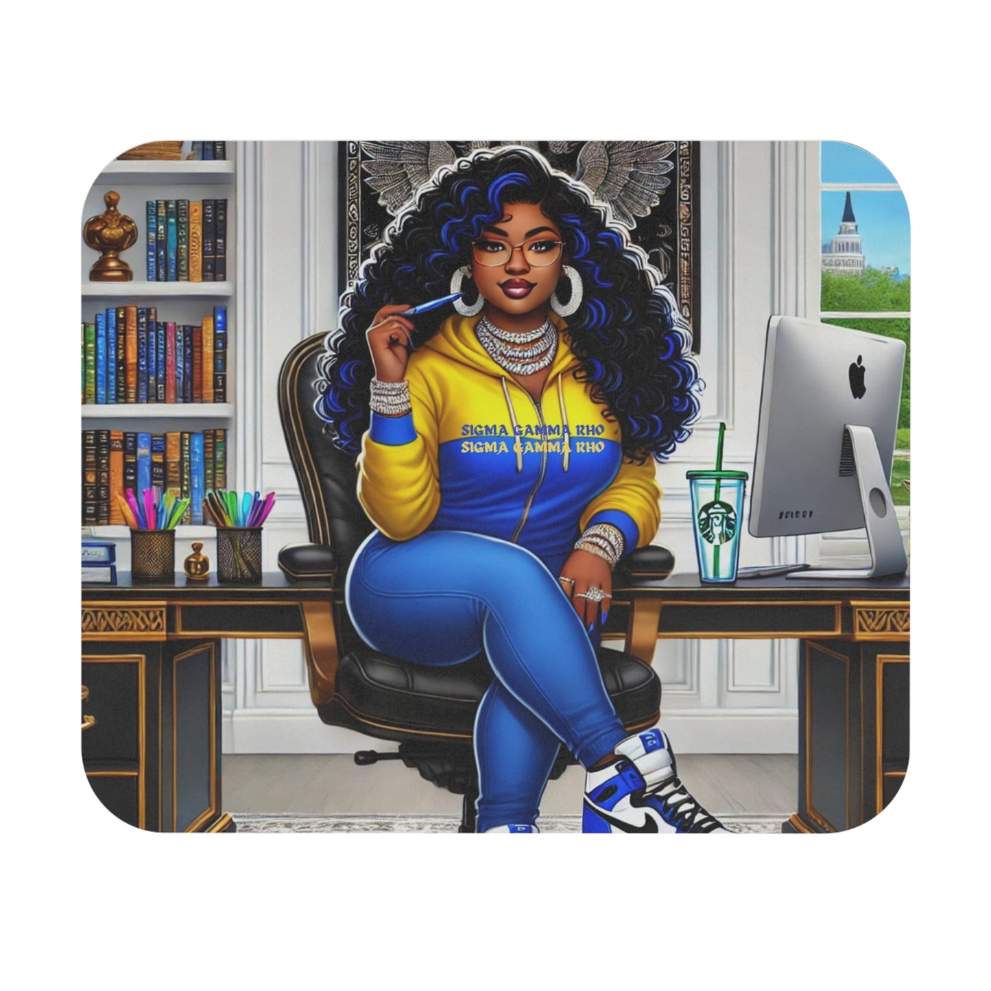 SGRho Mouse Pad (Rectangle)