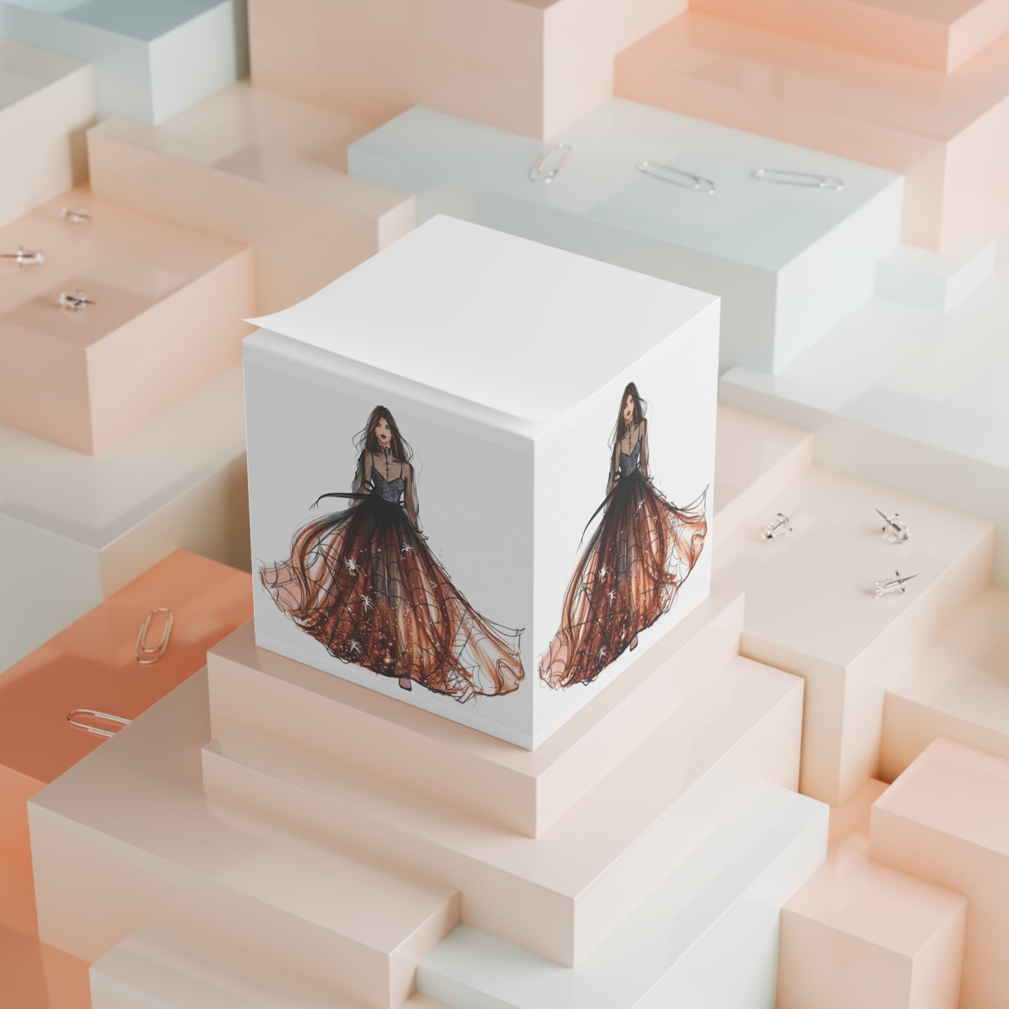 Night Queen Note Cube