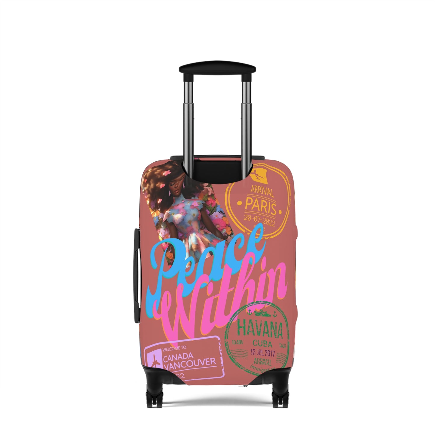 Peace Within Luggage Cover