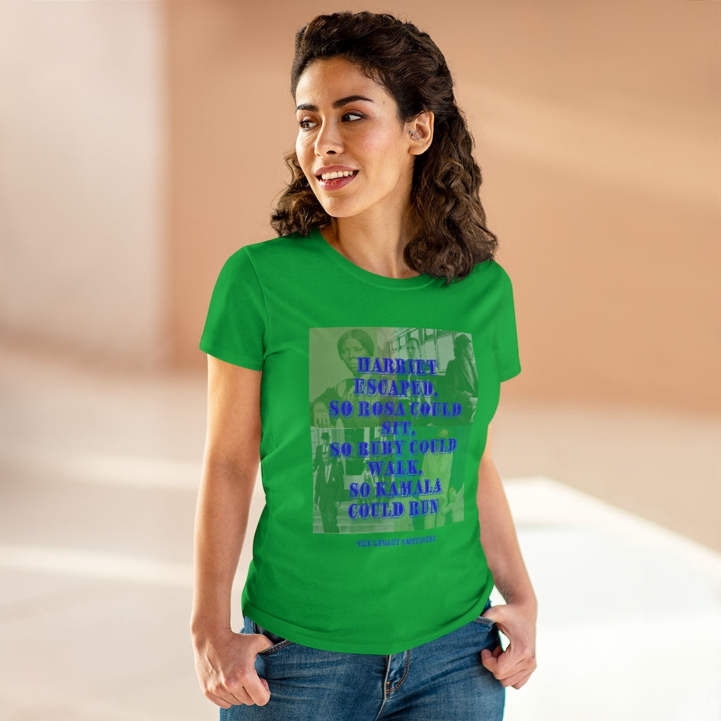 The Legacy Continues Women's Heavy Cotton Tee