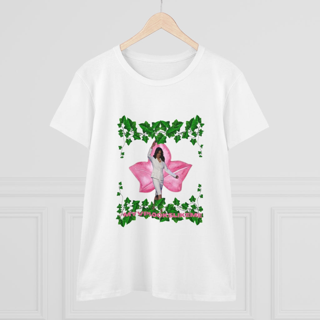 My VP Looks Like Me T-shirt (Women's Cut Heavy Cotton)