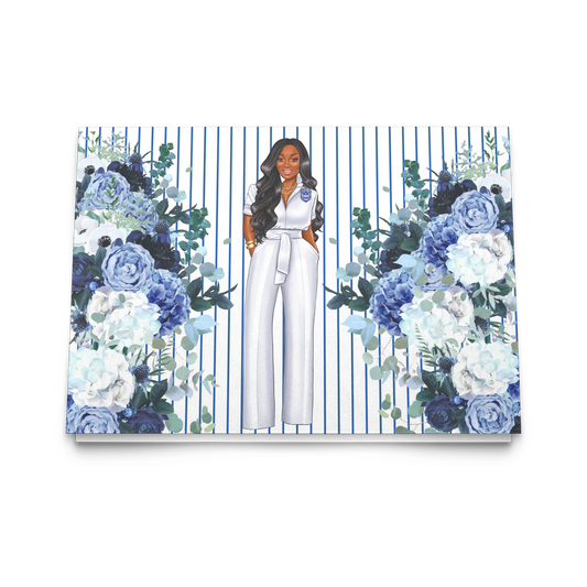 Zeta Phi Beta Notecard (Floral)