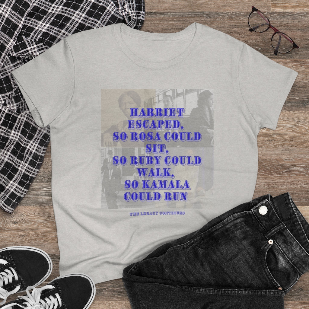 The Legacy Continues Women's Heavy Cotton Tee