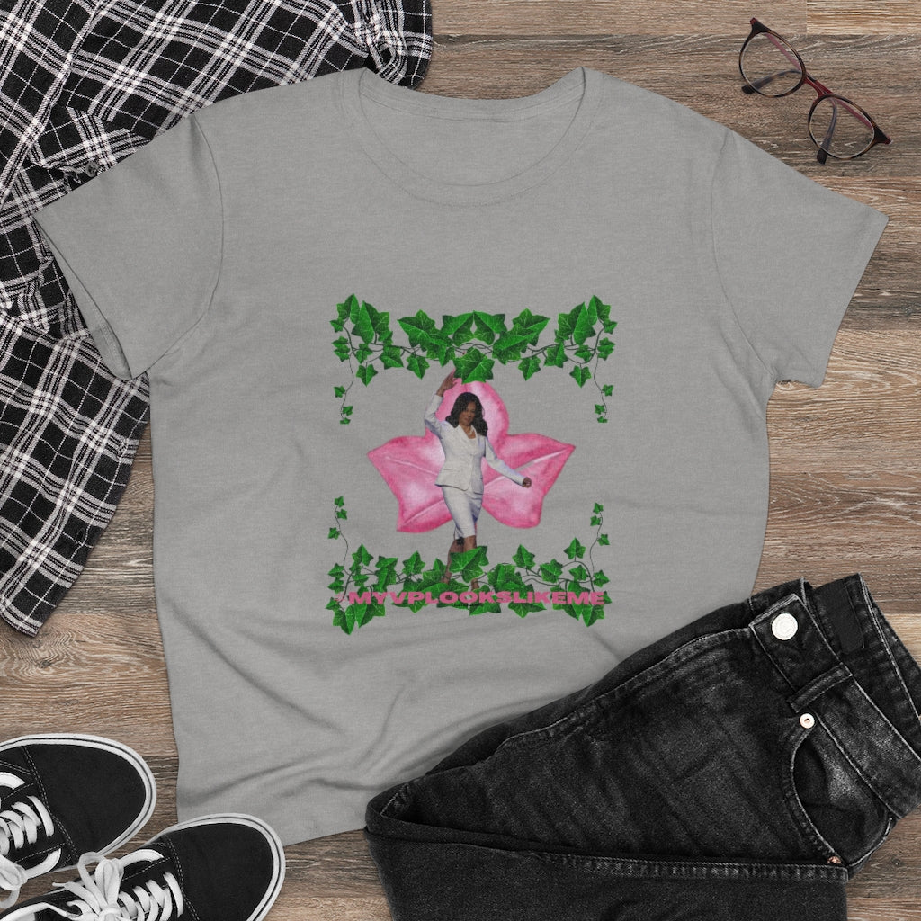 My VP Looks Like Me T-shirt (Women's Cut Heavy Cotton)