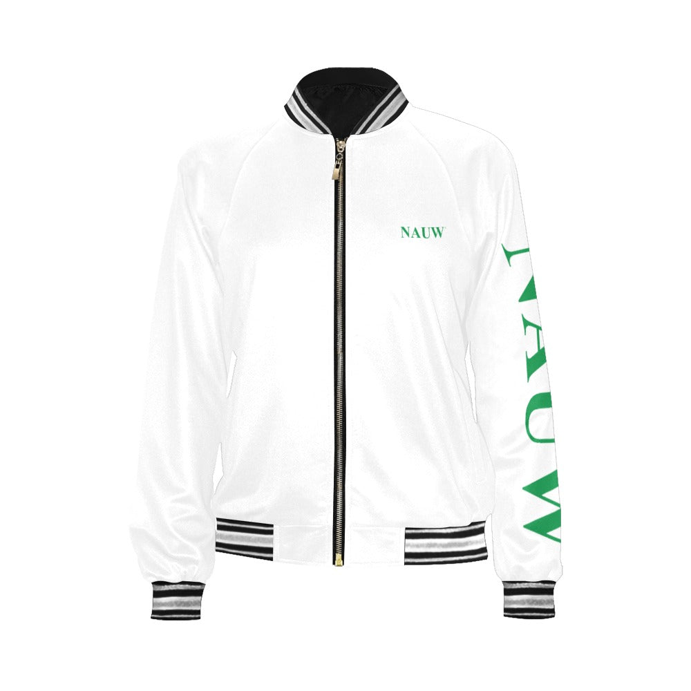 N.A.U.W.:  NAUW Crest Bomber Jacket