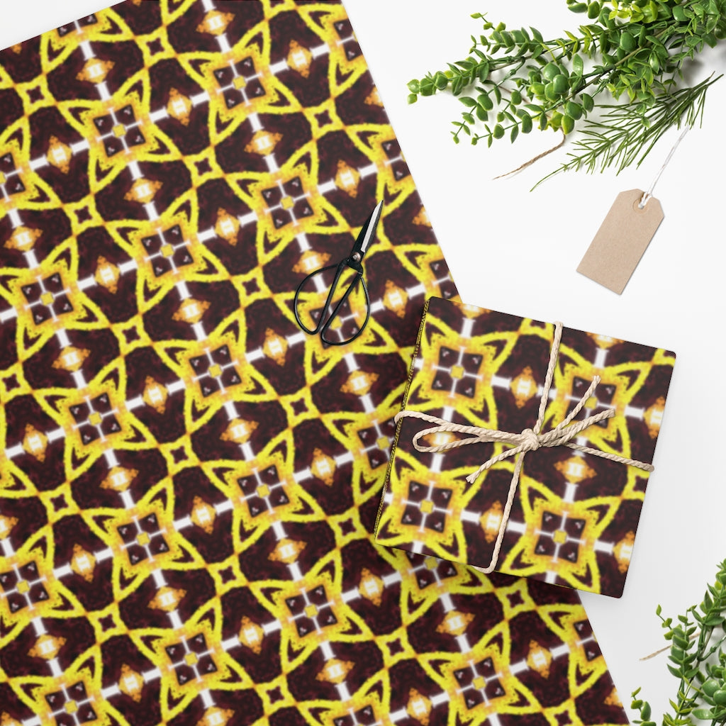 Gold & Bold Bohemian Wrapping Paper