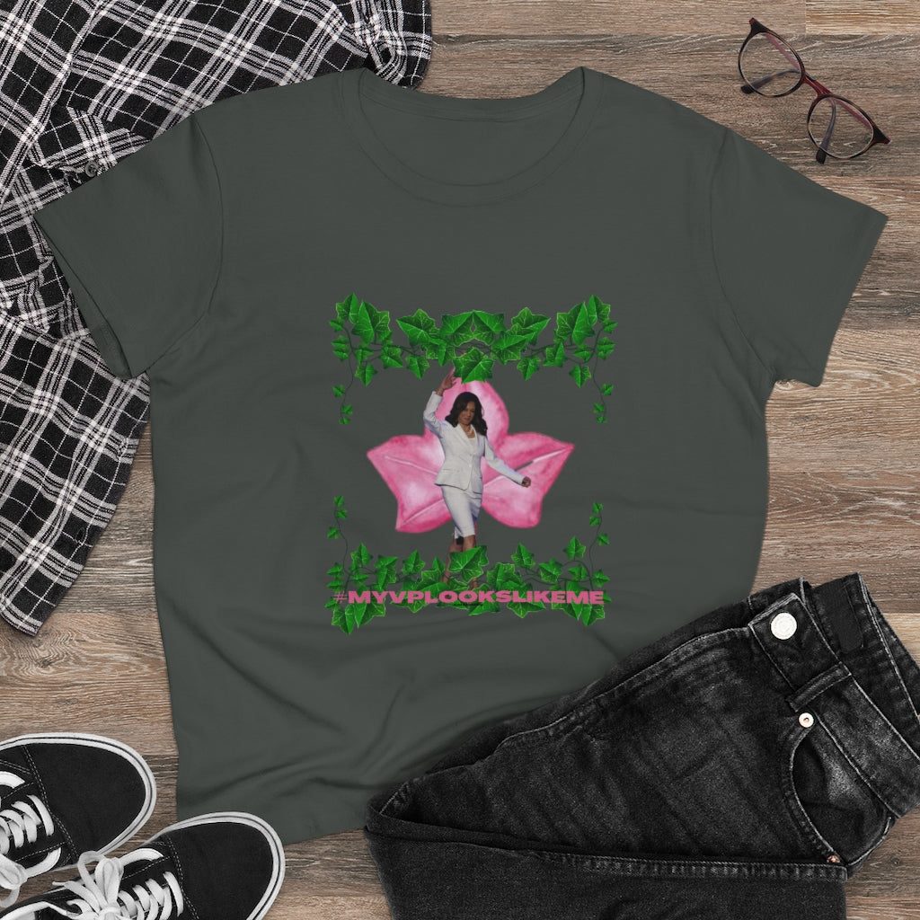 My VP Looks Like Me T-shirt (Women's Cut Heavy Cotton)