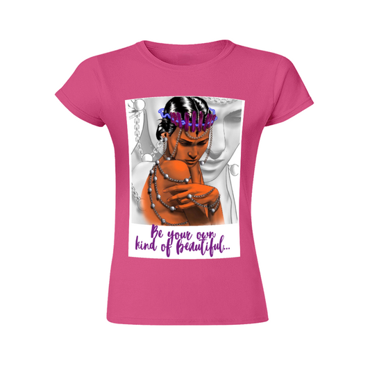 Single-Sided Short-Sleeved T-Shirt for Women
