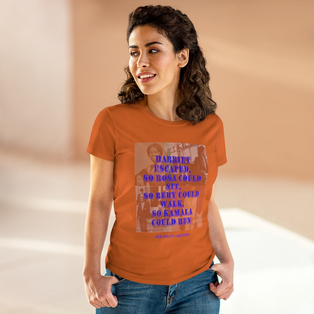 The Legacy Continues Women's Heavy Cotton Tee
