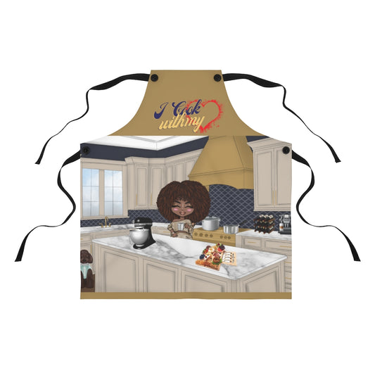 I Cook With My Heart Apron