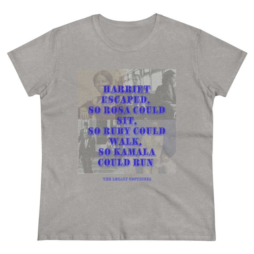 The Legacy Continues Women's Heavy Cotton Tee
