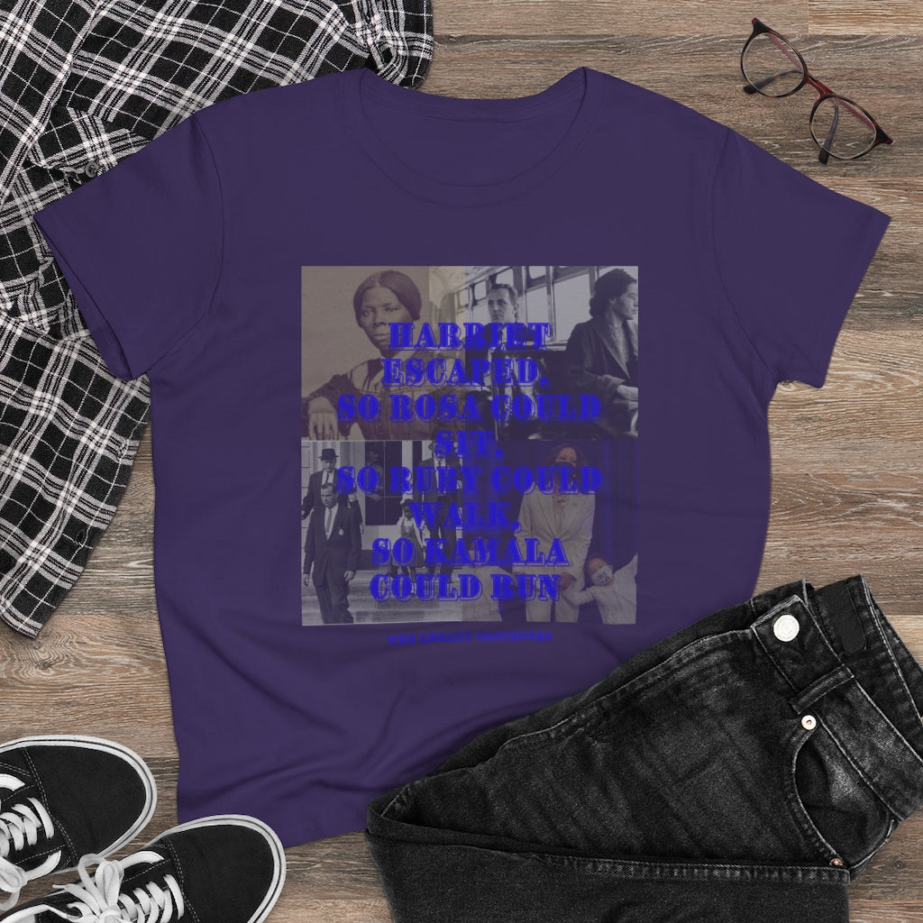 The Legacy Continues Women's Heavy Cotton Tee