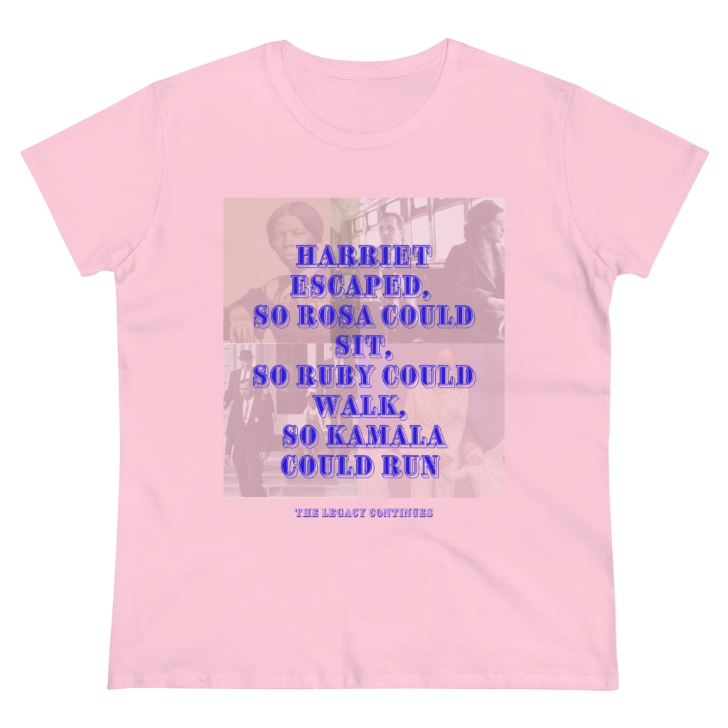 The Legacy Continues Women's Heavy Cotton Tee