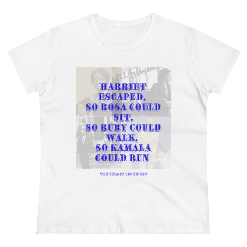 The Legacy Continues Women's Heavy Cotton Tee