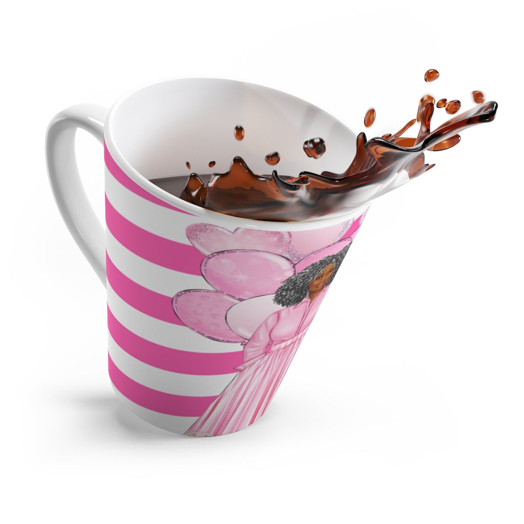 Pretty In Pink Latte mug