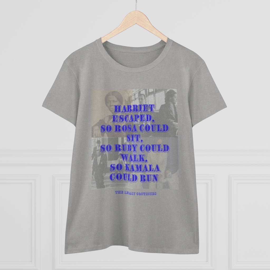 The Legacy Continues Women's Heavy Cotton Tee