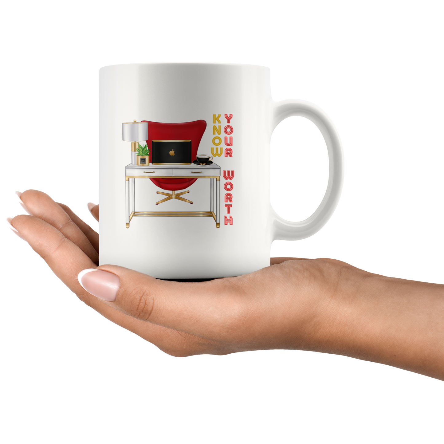 Mug:  Know Your Worth