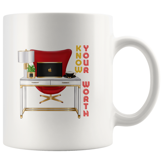 Mug:  Know Your Worth