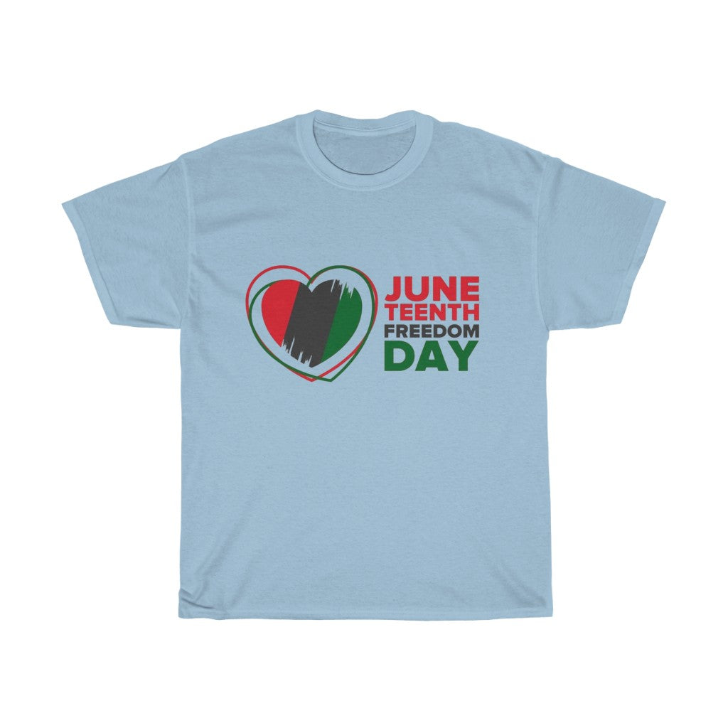 Freedom Day (Red) Cotton Tee (Unisex)
