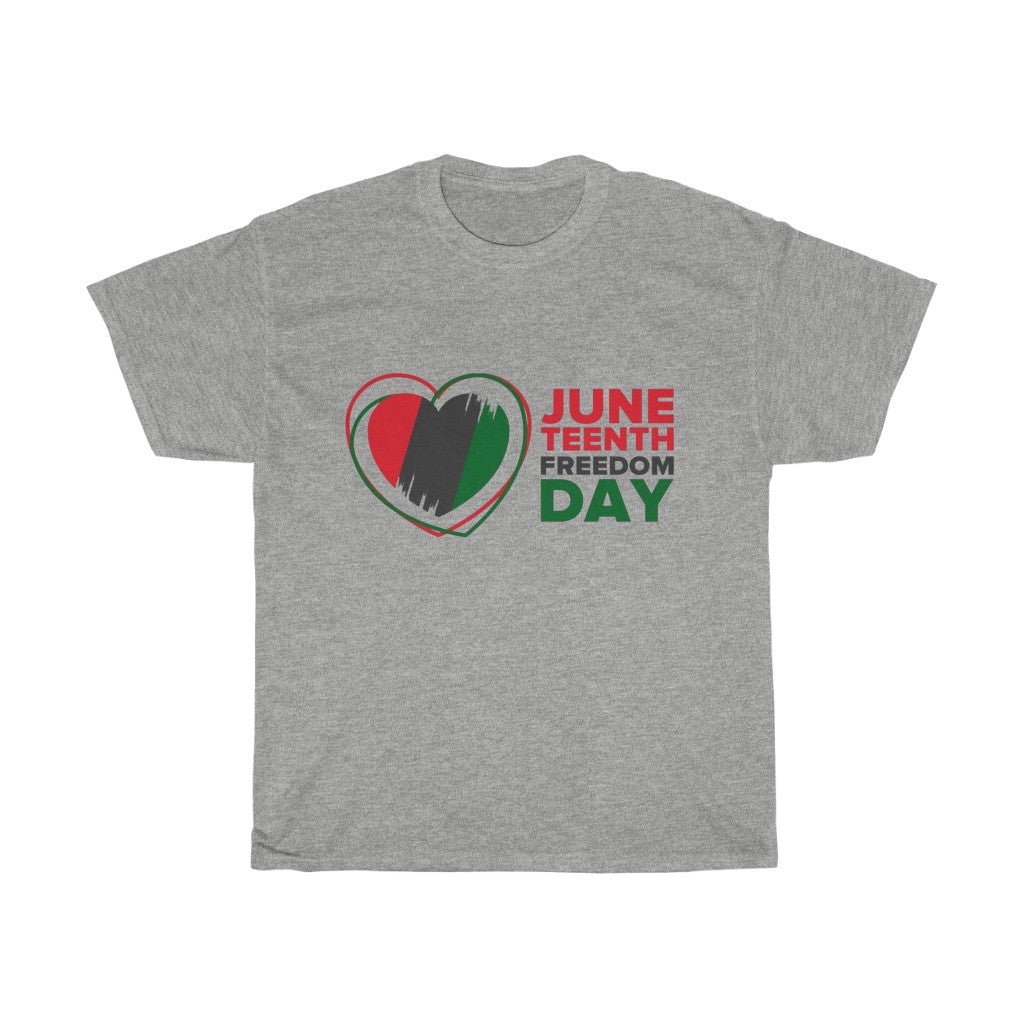 Freedom Day (Red) Cotton Tee (Unisex)