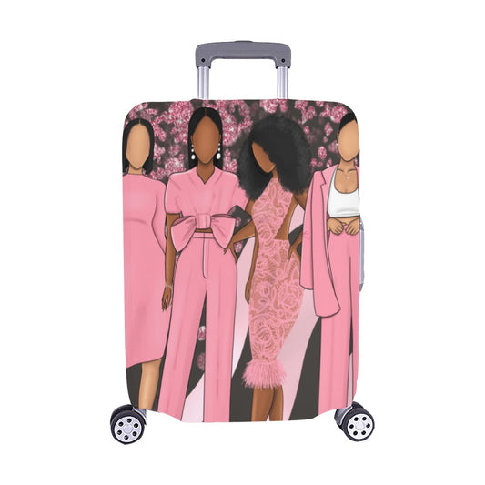 Don't Mind Us, Glam in Full Affect Luggage Cover